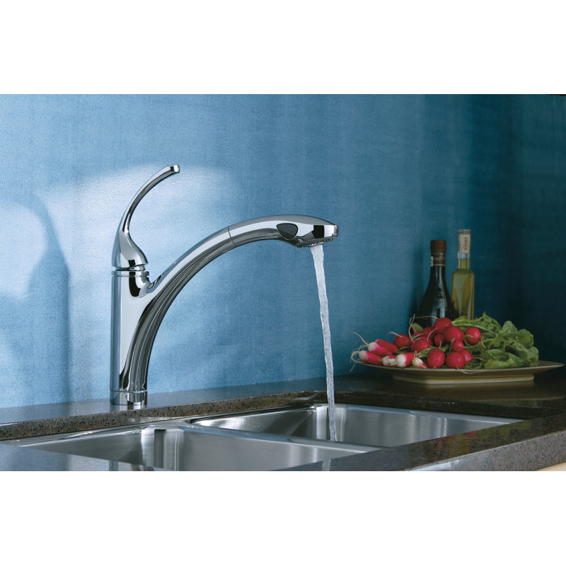 K10433BN,VS,G Kohler Forte Pull Out Single Touch Handle Kitchen